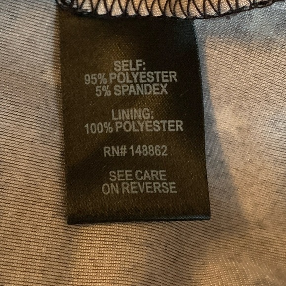 Torrid Black Stretch Knit Velvet Silver Star Print Midi Dress 00 M/L - Picture 9 of 10